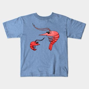 Cute Shrimps Kids T-Shirt